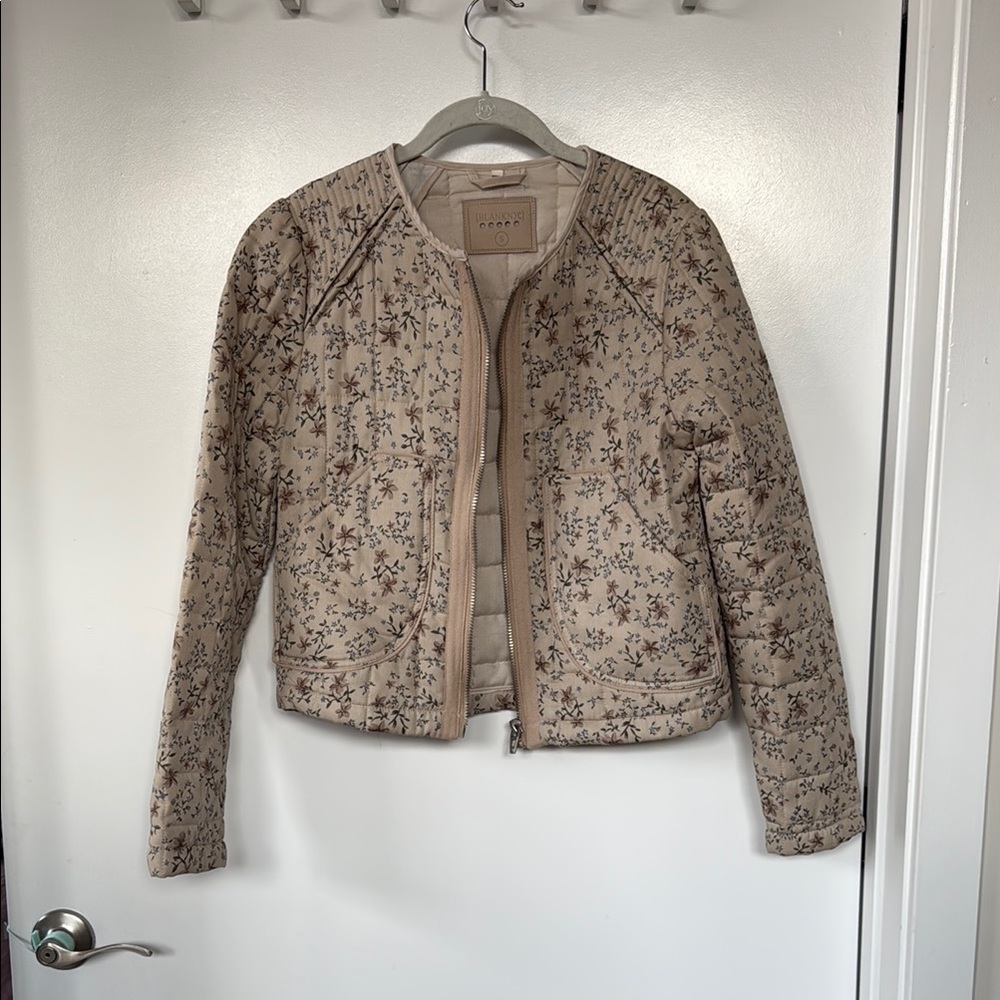 Women’s BlankNYC Quilted Floral Jacket